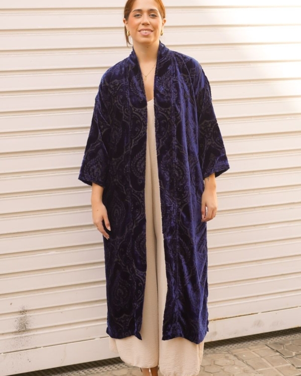 Kimono Azul Marino