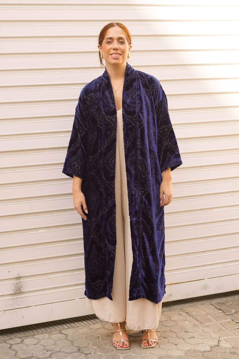 Kimono Azul Marino