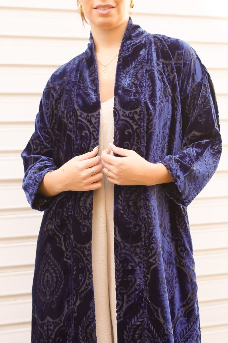 Kimono Azul Marino - Imagen 3