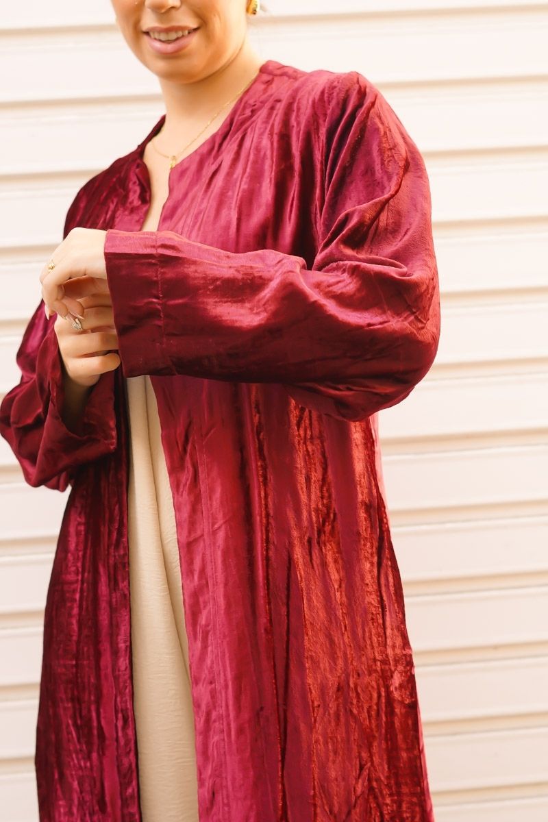 Kimono Burdeos - Imagen 2