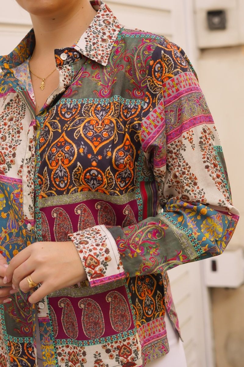 Camisa Estampada Colores - Imagen 4