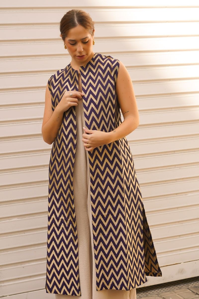 Kimono Estampado Negro - Imagen 3