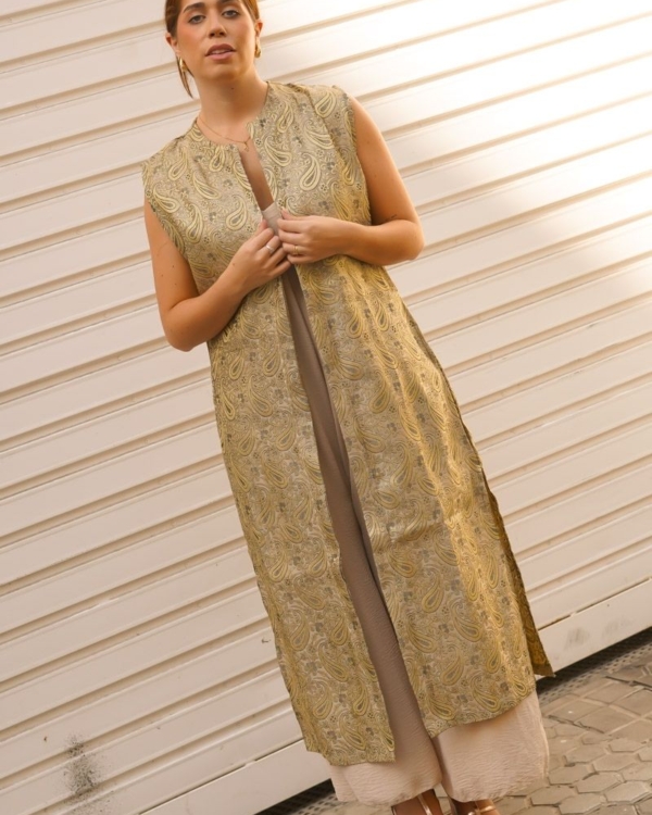 Kimono Estampado Verde