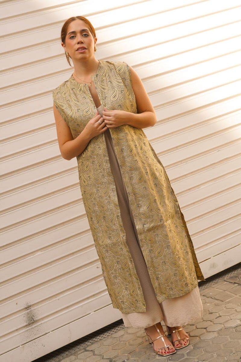 Kimono Estampado Verde