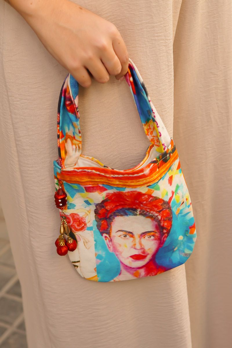 Bolso Estampado Rojo