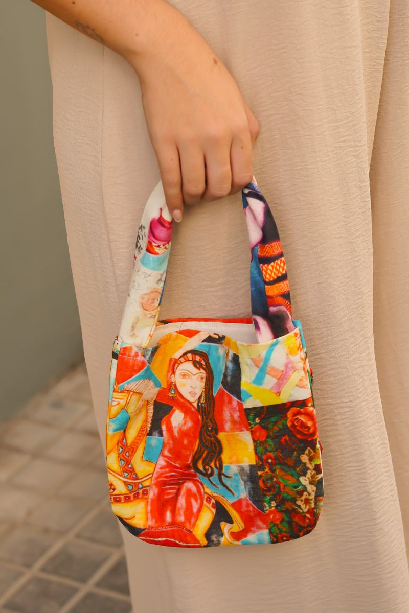 Bolso Estampado Rojo - Imagen 2