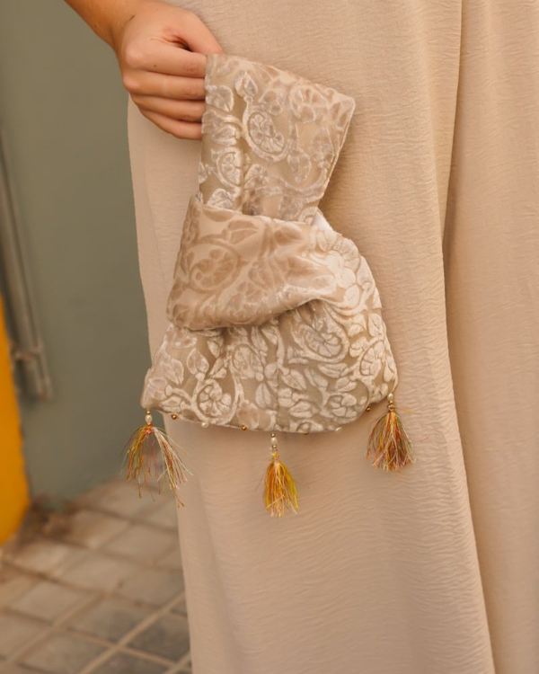 Bolso Tela Beige