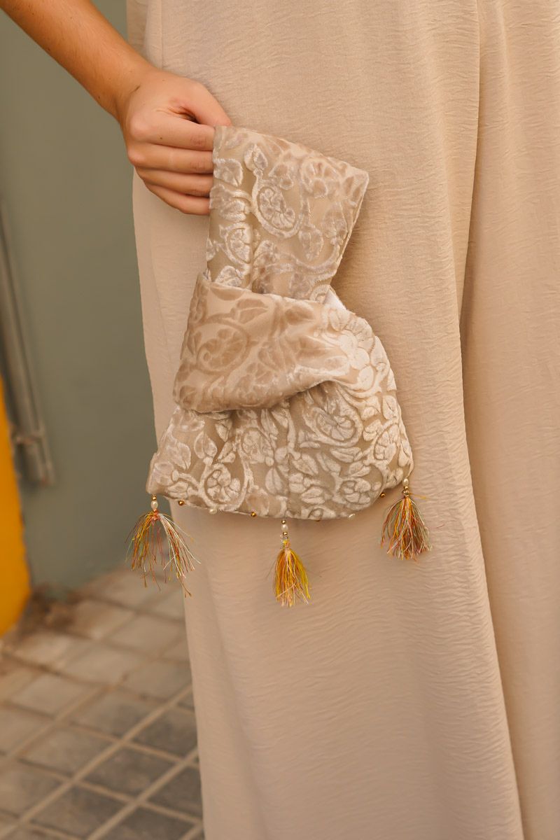 Bolso Tela Beige