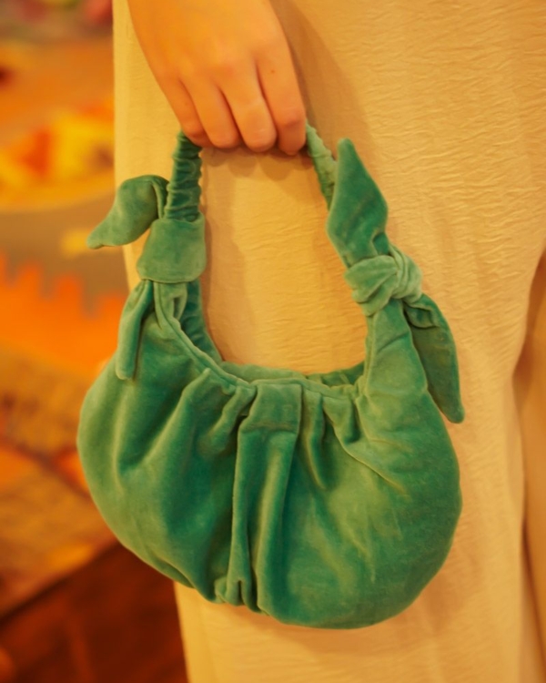 Bolso Verde Lazos