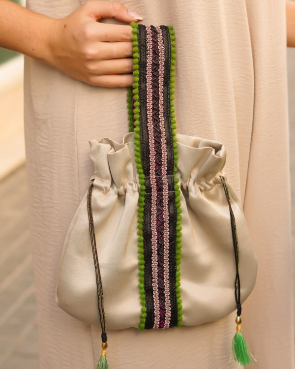 Bolso Tela Champan Cenefa