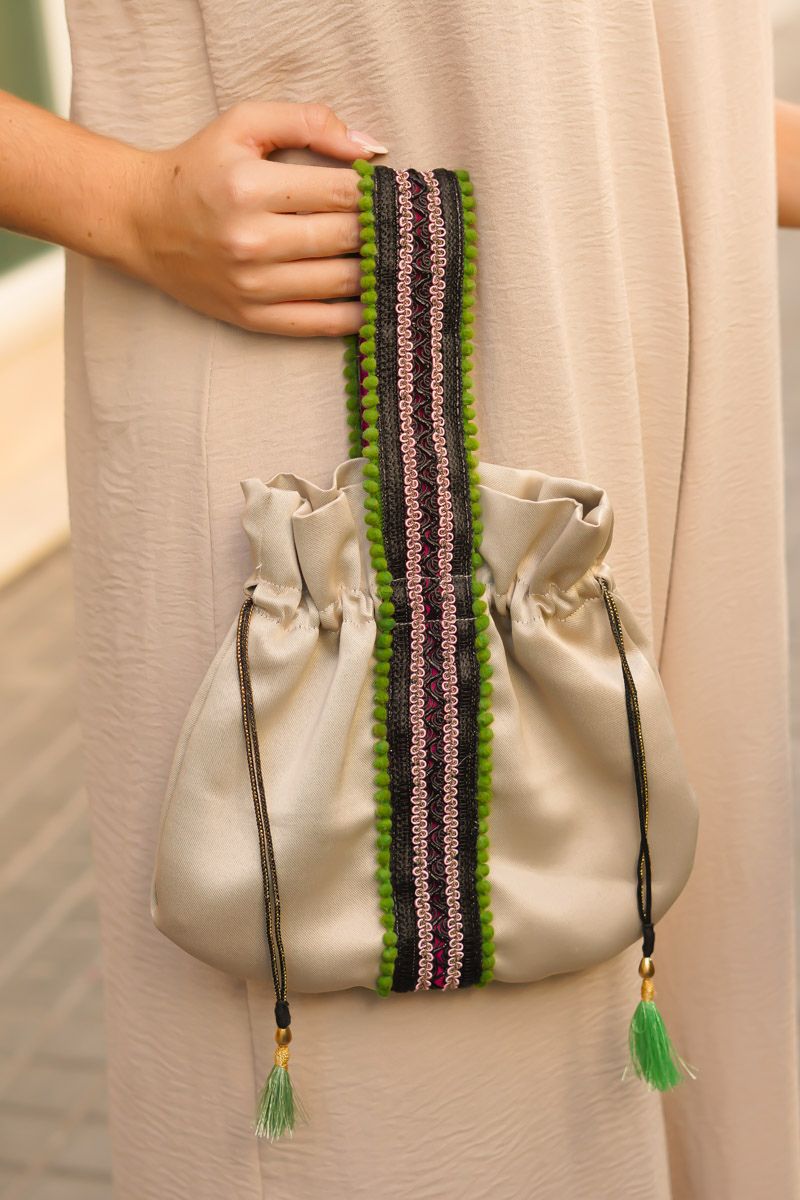 Bolso Tela Champan Cenefa