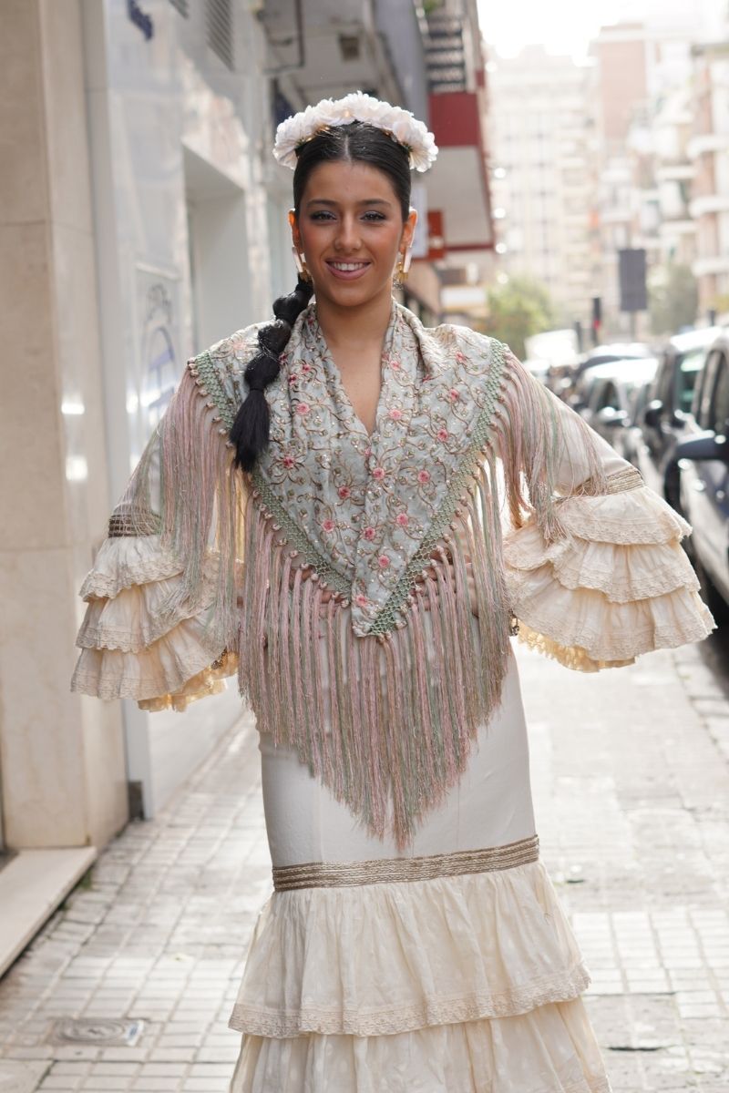 Traje de Flamenca Azucena - Imagen 4