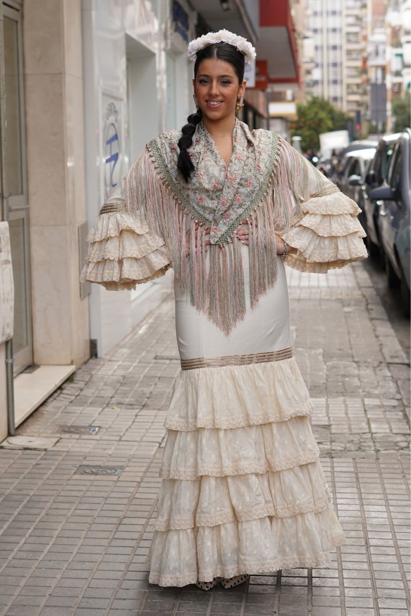 Traje de Flamenca Azucena