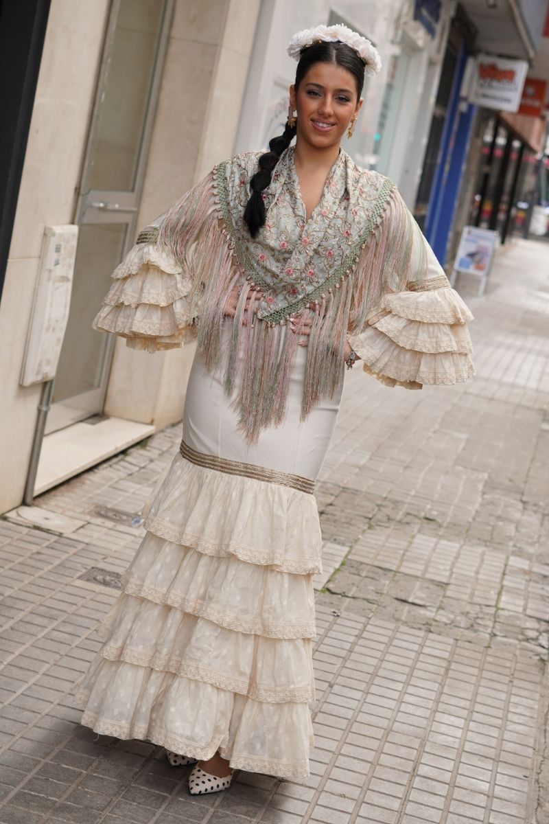 Traje de Flamenca Azucena - Imagen 2