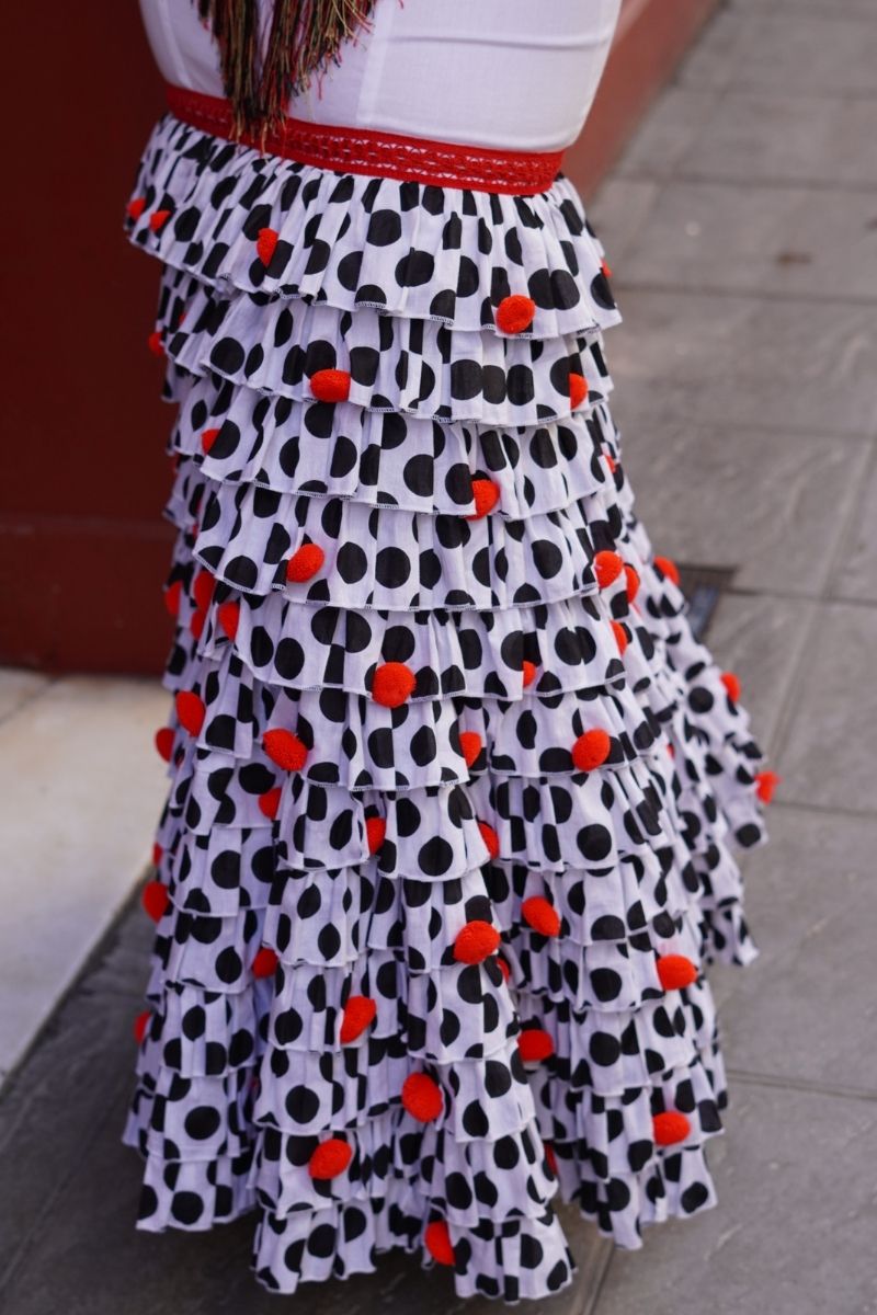 Traje de Flamenca Catalina - Imagen 3