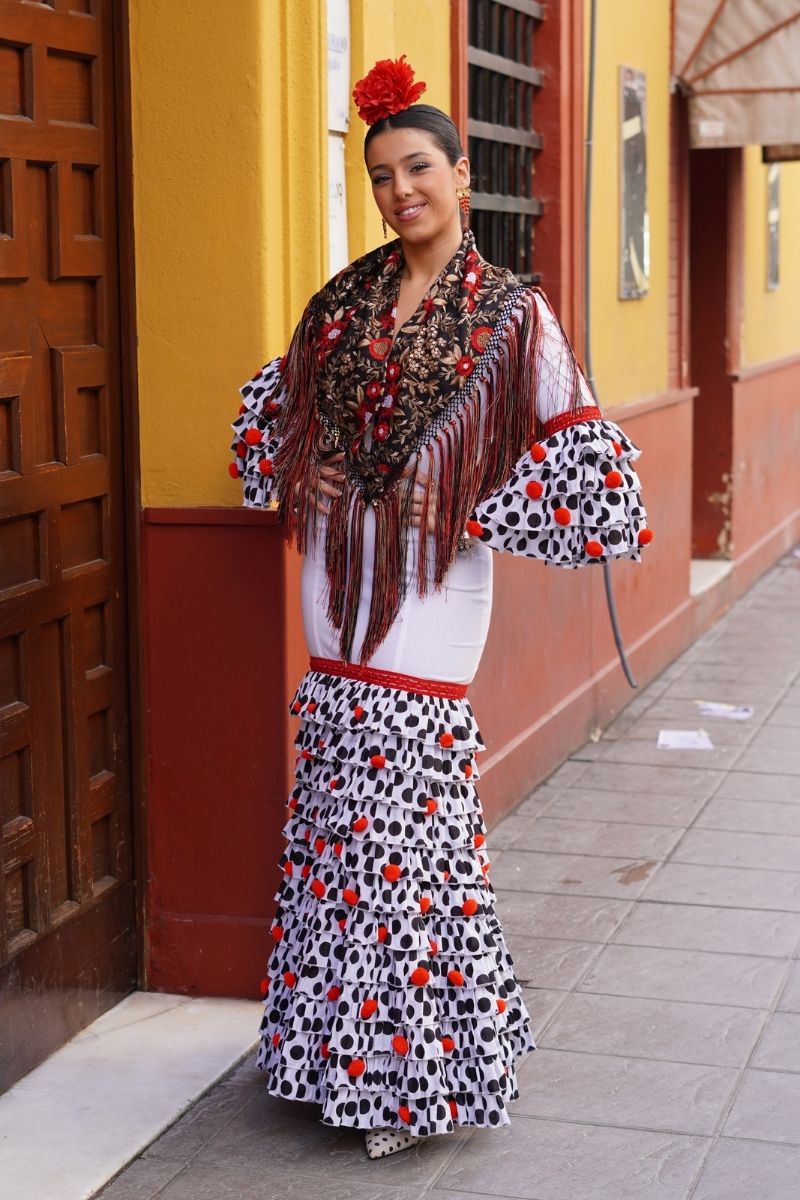 Traje de Flamenca Catalina - Imagen 4